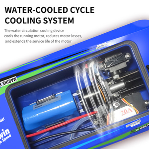 Tyxin 768 thuyền điều khiển từ xa thông minh làm mát bằng nước động cơ không chổi than 2.4GHz 10ch thuyền cao tốc đồ chơi điều khiển từ xa nước ngoài trời Quà Tặng trẻ em - Product Image 6