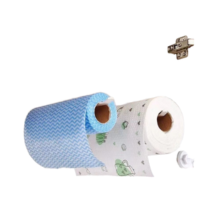 Estante no plegable de pared de hierro metálico moderno y respetuoso con el medio ambiente para almacenamiento de pañuelos en cocina con estante colgante - Product Image 4