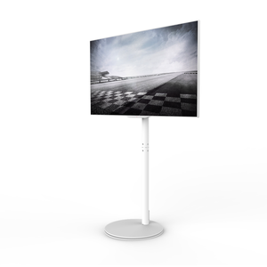 Modern LCD LED <strong>Tv</strong> <strong>Stand</strong> Studio <strong>Tv</strong> Floor <strong>Stand</strong> With Lamp on Base <strong>for</strong> <strong>LG</strong> - Product Image 3