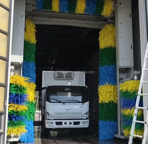 Sistema de <span class=keywords><strong>Lavado</strong></span> de Autobuses con 5 Cepillos, Listo para Usar, para Transporte Público en Uzbekistán, con Reciclaje Integrado de Agua - Product Image 1