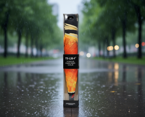 Ombrello Pieghevole Ts L20 F con 8 Stecche, Telaio in Lega, Protezione Solare e Antipioggia, Apertura Manuale, Design Moderno per Viaggi - Product Image 2