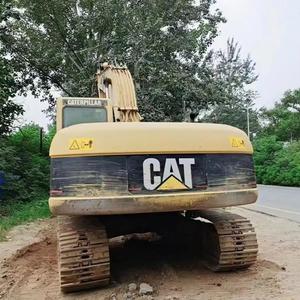 Excavadora de cadenas Caterpillar CAT320C usada de 20 toneladas con motor diésel Cummins, certificación CE, cucharón, bomba hidráulica y transmisión. - Product Image 4