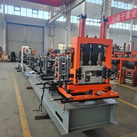 Máquina Automática para Perfiles C, Controlada por PLC, Certificación CE/ISO/TUV, Garantía de 5 Años, para Perfiles C, Vigas, y Soportes de Techo