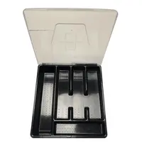 Органайзер-лоток для ножей и вилок, с выдвижным ящиком
