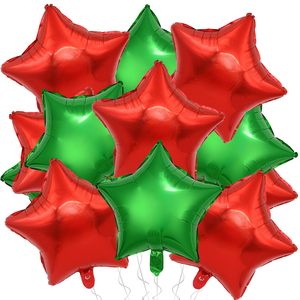 Red Round Star Heart Balloons Valentine's Day Foil Balloons Decoration for Valentines Wedding Party Supplies - Product Image 4