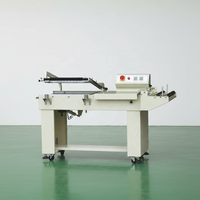 Machine d'emballage sous film rétractable automatique à barre en L pour bouteilles/boîtes