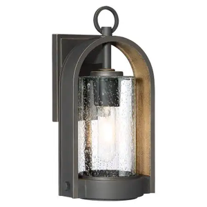 Özelleştirilmiş Proje Yağlı Bronz Duvar Apliği Şeffaf Camlı Dış Mekan LED Duvar Apliği Modern Tasarım ETL Sertifikalı - Product Image 2