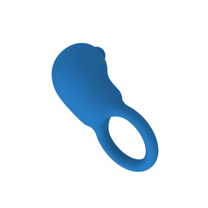 Cincin Penis bergetar silikon isi ulang, cincin Penis elastis dengan penjepit untuk pasangan pria, meningkatkan ereksi pria - Product Image 2