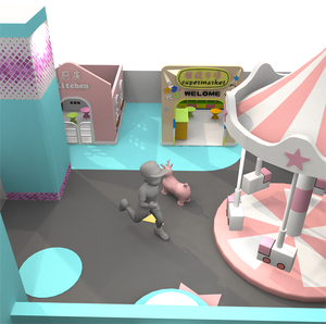 Diseño de Alta Calidad, Centro de Entretenimiento Infantil Personalizado, Equipos Comerciales para Juegos, Área de Juegos Interior para Niños al por Mayor - Product Image 3