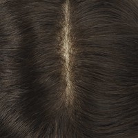 Perruque Homme HS1V Ultra Fine en Polyskin, Cheveux Indiens Remy, Toupet à Ligne Frontale Naturelle, Système de Remplacement Capillaire pour Hommes