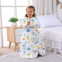 Sac de couchage pour enfants 3,5 Tog en coton biologique, différentes tailles, de la naissance à 4 ans