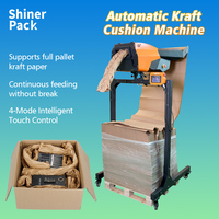 Machine industrielle entièrement automatique à grande vitesse pour tampons de papier, machine à papier froissé, machine d'emballage dédiée pour l'artisanat, papier plissé en Z pour coussinets