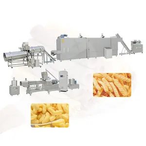 Máquina expansora de alimentos para mascotas de arroz inflado ORME, línea de producción de Aperitivos crujientes de maíz y tortilla de cereales