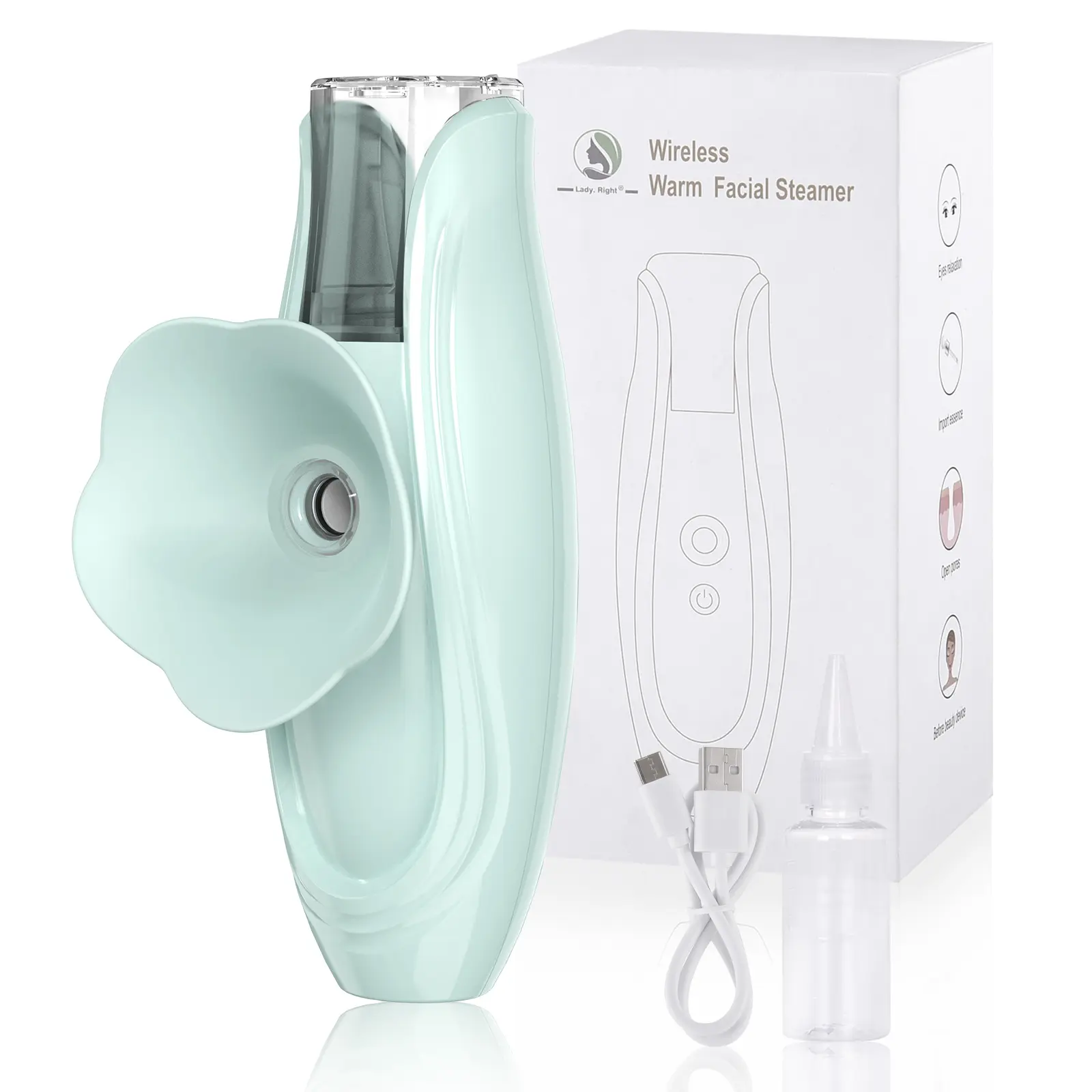 China factory direct Beauty Portable Heating Eye Steamer Sprayer, Cordless Portable Eye Spa Sprayer, Eye Steam And Face Steamer