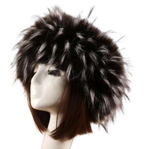 <span class=keywords><strong>2022</strong></span> <span class=keywords><strong>hiver</strong></span> épais fourrure russe fausse fourrure bandeau moelleux filles chapeau de Ski avec cache-oreilles pour les scènes de plage en plein air - Product Image 1