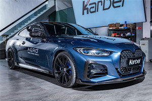 Nuevo Kit de Carrocería de Fibra de Carbono para BMW Serie 4 G22 G23 con Difusor Delantero, Alerón y Faldones Laterales - Product Image 6