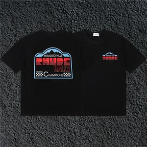 T-shirt pour homme en coton tissé RHU 100% - Design personnalisé, séchage rapide et anti-rides, prix abordable - Product Image 2