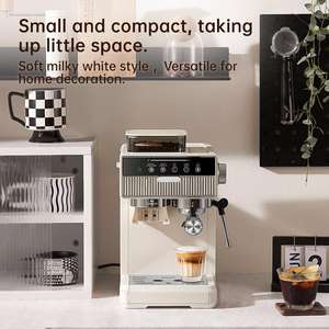 Macchina per <span class=keywords><strong>Caffè</strong></span> Espresso Semi-Automatica di Alta Qualità, 1200W, 20 Bar, in Acciaio Inox - Product Image 6