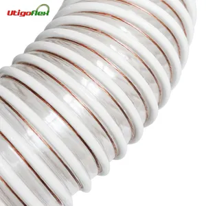 Alta Resistência à Tração Light Duty Flexível PU Anti-Static Sucção Mangueira Tubo