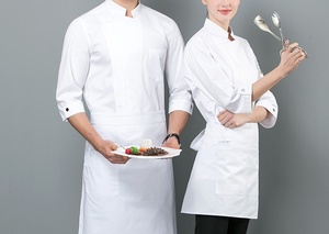 Top Seller 3/4 Quarter Sleeve for Bellboy Cook Barista Food Service <strong>Chef</strong> Coat Coffee Shop Executive <strong>Chef</strong> Uniform <strong>Jackets</strong> - Product Image 6