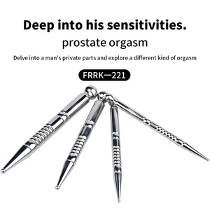 FRRK - Tapón Uretral de Metal, Estimulación Uretral, Varilla para Pene, Masaje de Próstata, Palo de Ojo de Caballo, Tapón para Pene, Juguetes Sexuales para Hombre - Product Image 4