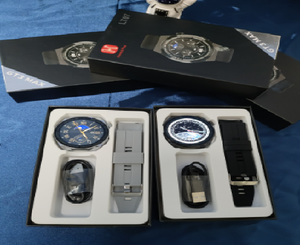 Reloj Inteligente Económico 2024 LT07 Hiwatch Plus <span class=keywords><strong>App</strong></span>, Pantalla Redonda IPS de 1.32 Pulgadas, Llamadas Bluetooth, Frecuencia Cardíaca, Presión Arterial, Oxígeno en Sangre, GPS, Clima, Música, Reloj Inteligente para Hombre - Product Image 3
