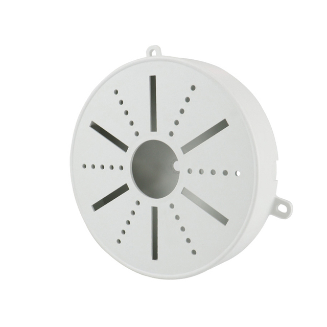 ABS Plastic Dome CCTV Camera Base Connecting Plate Ceiling Mounting Bracket Junction Box Hidden Cable