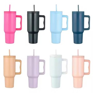 USA tốt nhất người bán 40 oz/32oz rò rỉ bằng chứng du lịch Tumbler với lật cho rơm nắp và xử lý cho cắm trại - Product Image 3