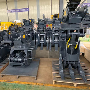 Pièces de machines de construction, grappin rotatif pour excavatrice WYJ100S pour 6 à 10 tonnes, avec grappin d'excavatrice à double cylindre - Product Image 3