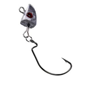 Leurre souple de pêche avec tête plombée et queue en T, 10cm 15.5g, 13cm 26g, avec hameçon tranchant à ardillon, matériel de pêche - Product Image 6