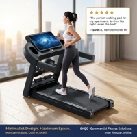 Caminadora Eléctrica Plegable de 3.0HP para el Hogar, Banda de 400mm, Acero, 9 Programas, Inclinación, Bajo Ruido, Equipo de Gimnasio para Caminar y Correr