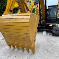 Excavatrice hydraulique d'occasion CAT 329 robuste de 29 tonnes, forte capacité de levage, excellente stabilité, pour les opérations de carrière lourdes