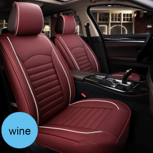 Coprisedile per auto set completo 5 in pelle PU 5d personalizzato di lusso universale nuovo arrivo - Product Image 5