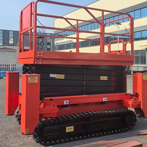 รถกระเช้าไฮดรอลิกแบบตีนตะขาบ 230 กก. 320 กก. 450 กก. ยกสูง 6 ม. 8 ม. 10 ม. 12 ม. สำหรับงานบนที่สูง - Product Image 3