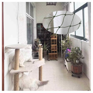Filet de sécurité pour <span class=keywords><strong>chat</strong></span> intérieur et extérieur pour la protection des escaliers et des balcons en nylon durable. - Product Image 2