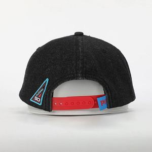 Gorra Snapback Unisex Ajustable de 5 Paneles, de Alta Calidad, sin Estructura, con Visera Plana, de Mezclilla, con Cierre de Cuerda, para Uso en Exteriores, Verano - Product Image 5
