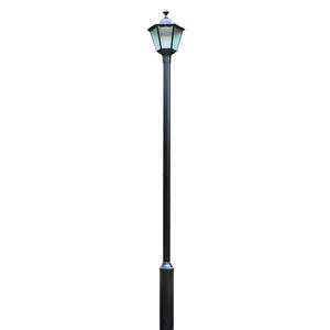 Lampe de jardin moderne d'extérieur, lampadaire de jardin, lampadaire de parc, lampe d'extérieur incurvée, étanche, lampe LED solaire pour pelouse, lampadaire de rue - Product Image 6