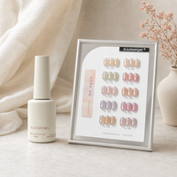 Suuseegel Private Label Bare Skin Nude Magnetic Cat Eye Gel Polish Set 10 Natural Shades 15ml Non-Toxic Liquid for Professional