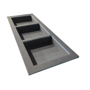 Caja de pared de ducha <span class=keywords><strong>prefabricada</strong></span> con tablero XPS de tamaño personalizado, nichos de ducha de <span class=keywords><strong>baño</strong></span> con cómodas ranuras para champú y jabón - Product Image 4