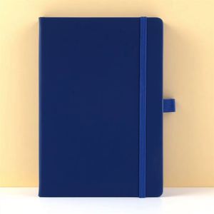 Cuaderno A5 Personalizable de Cuero PU con Elástico, Listo para Negocios, con Logotipo Impreso, Libro Personalizado en Promoción - Product Image 4