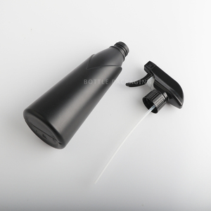 Bán Buôn Độc Đáo 500Ml 17Oz Màu Xanh HDPE Frost Nhựa Phun Chai Chất Tẩy Rửa Lỏng Màu Đen Matte Gây nên Phun Chai - Product Image 2