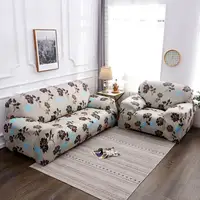 Hochwertige fabrik spezifische Blatt elastisch bedruckte Stuhl bezug Moderne Sofa bezug für Wohnzimmer Geeignet für alle Jahreszeiten