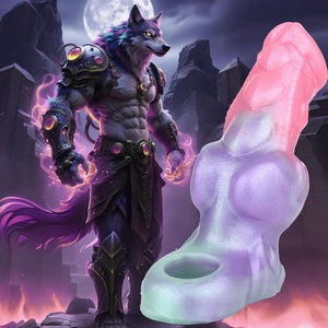 Hot Selling Fantasy Knot Dildo Sleeve for Men Delay Ejaculation With <b>Wolf</b> Penis Knot - Product Image 1