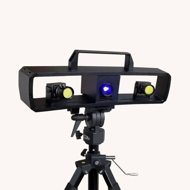 Professional Manufacturer's High Precision 3D Stationary Blue Light Scanner USB Phase Shifting Grating 3D Scanner Stock