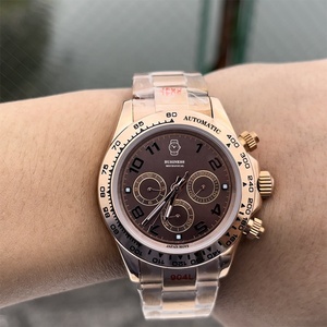 Thời Trang Biển Sâu Lặn 904L Thép Không Gỉ Cổ Tay Đồng Hồ Cho Nam Giới Chronograph Tự Động Đồng Hồ Cơ Khí - Product Image 5