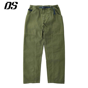 <span class=keywords><strong>Pantalones</strong></span> <span class=keywords><strong>de</strong></span> <span class=keywords><strong>Trabajo</strong></span> Rígidos <span class=keywords><strong>de</strong></span> Corte Regular, Cintura Flexible con Diseño <span class=keywords><strong>de</strong></span> Múltiples Costuras, Estilo Vintage, 100% Algodón Orgánico <span class=keywords><strong>de</strong></span> Sarga - Product Image 1