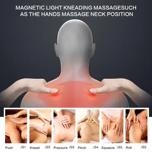 Chất Lượng Tốt Massage Gối 3D Không Dây Cán & Shiatsu Cổ Gối Với Massager