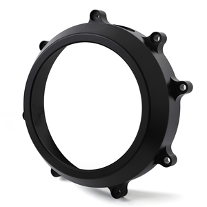 Carcasa de Motor de Aluminio Anodizado Negro Brillante con Mecanizado CNC Personalizado, Cubierta de Embrague Billet para Motocicleta de Carreras - Product Image 6