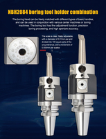 Präzisions-NT40 NBH2084 Feinbohrkopf-Set 8-280mm Bereich Mikroverstellbares Bohrstangen-Kit für CNC-Fräsmaschinen-Bohrwerkzeuge