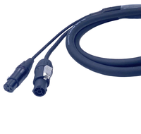 Cable de Alimentación Powercon True1 Nema DMX DC de 3C x 2.5mm2, Cable de Extensión, IP48 20A/250V, Precio de Fábrica